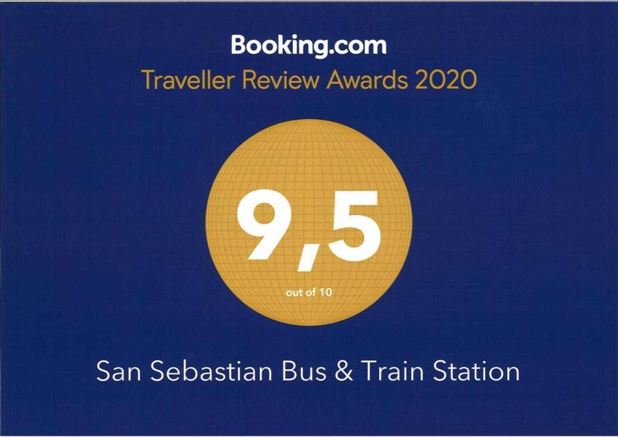 Next City Center San Sebastian Bus & Train Station Free Wifi San Sebastián Exterior foto